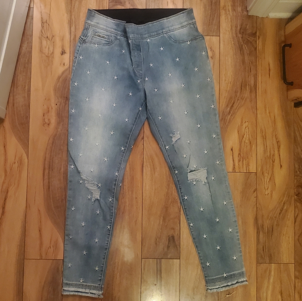 COCO + CARMEN star skinny jeans, medium, brand new